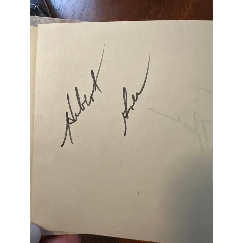 Golf vintage autograph